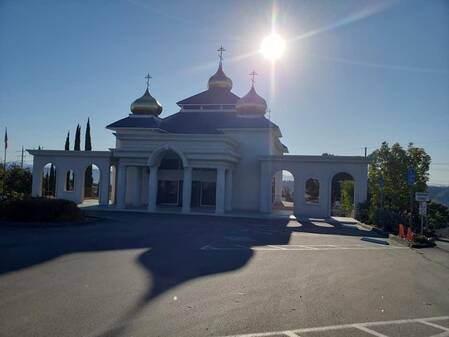 Exterior of Holy Angels Byzantine Catholic Parish